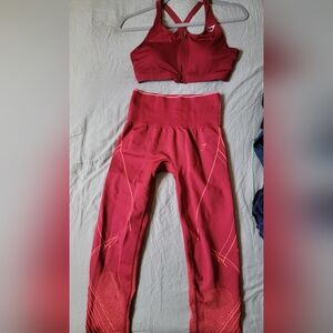 Gymshark sport bra and legging